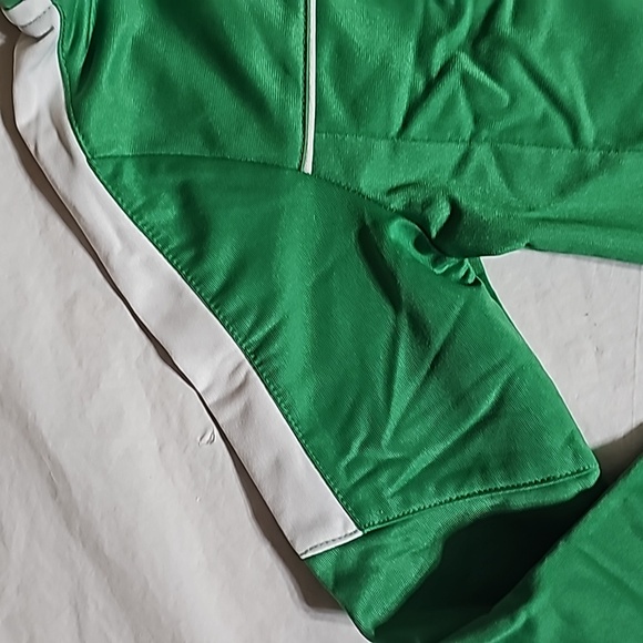 Puma Boys 4T Green Full Zipper Long Sleeve Track Jacket with 2 Pockets Used - Picture 6 of 12
